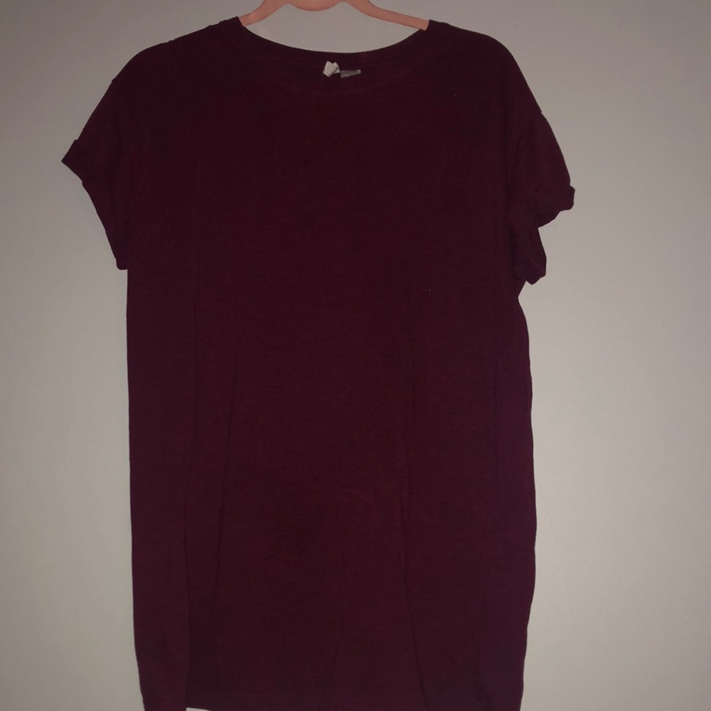 Maroon T-shirt